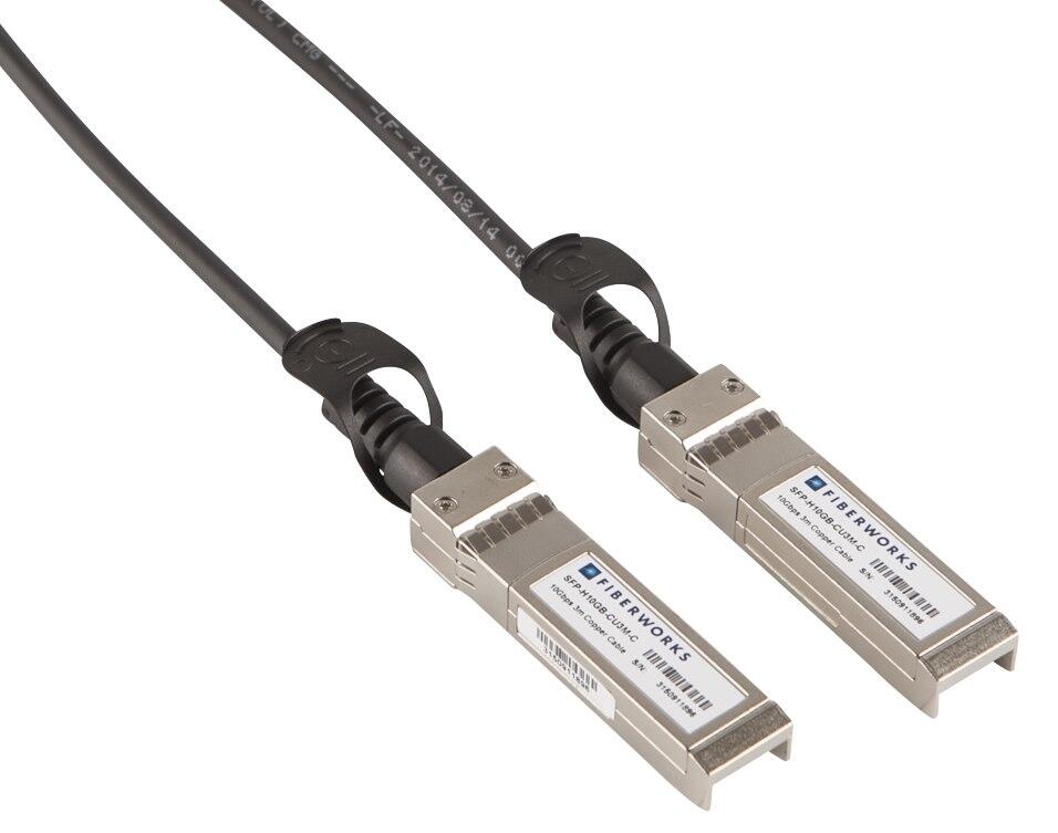 SFP-H10GB-ACU Fiberworks AS  SFP+ Active Copper Twinax cable (DAC) Active